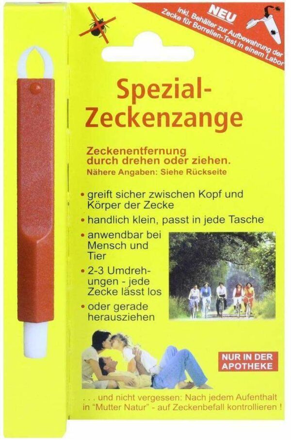 Spezial-Zeckenzange zur Zeckenentfernung