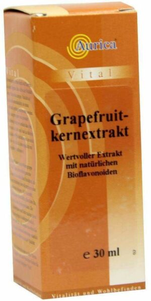 Grapefruit Kern Extrakt Aurica 30 ml Tropfen