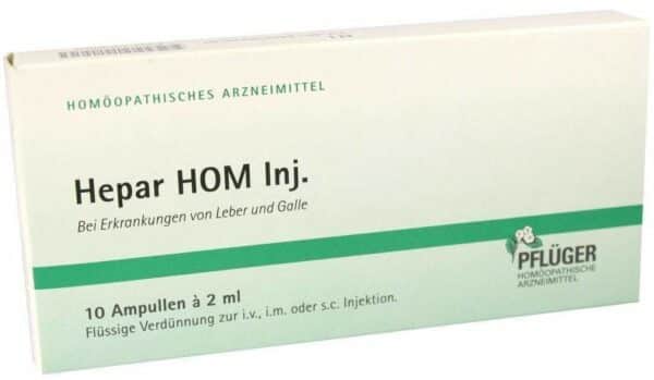 Hepar Hom Inj. 10x2 ml Ampullen