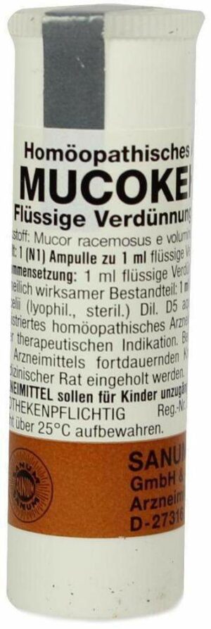 Mucokehl Ampullen D 5 1 X 1 ml Ampullen