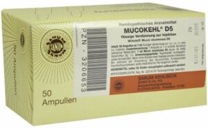 Mucokehl Ampullen D 5 50 X 1 ml Ampullen