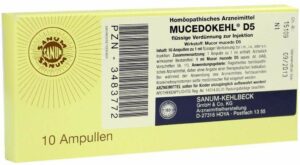 Mucedokehl D 5 Ampullen