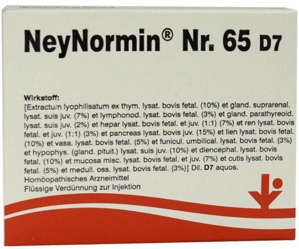 Neynormin Nr.65 D 7 Ampullen 5 X 2 ml