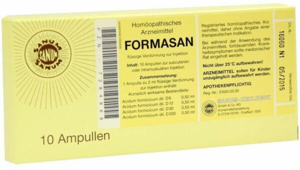 Formasan Injektion 10 X 2 ml Ampullen