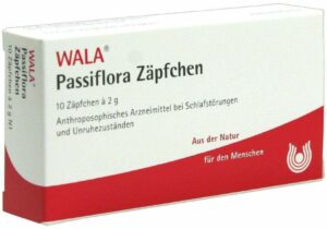 Passiflora 10 X 2 G Zäpfchen