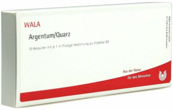 Argentum-Quarz Ampullen 10 X 1 ml