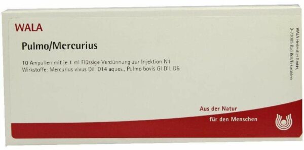 Pulmo Mercurius 10x1 ml Ampullen