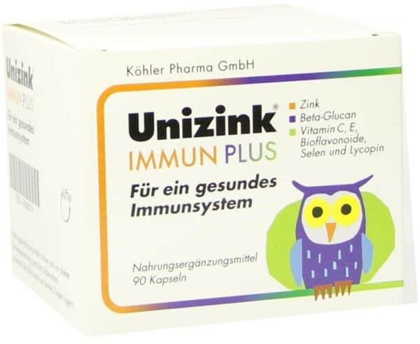 Unizink Immun Plus 90 Kapseln