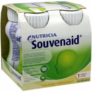 Souvenaid Vanillegeschmack 4 X 125 ml Flüssigkeit