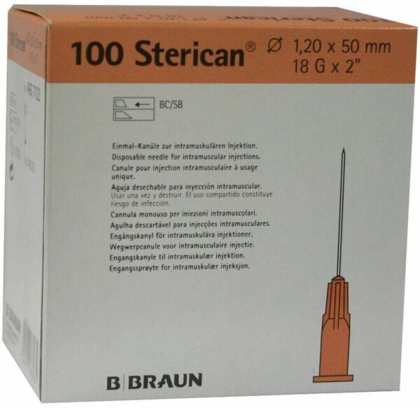 Sterican Kanülen 18 G X 2  1