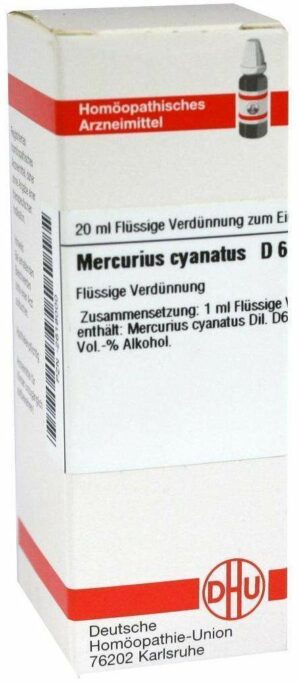 Mercurius Cyanatus D 6 Dilution