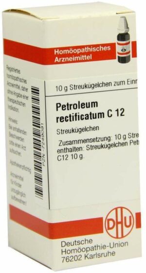 Dhu Petroleum Rectificatum C12 Globuli