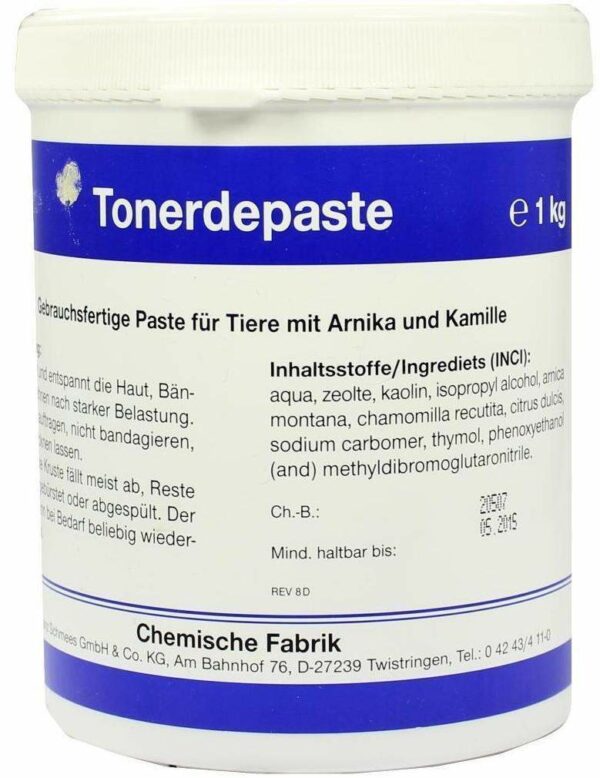 Tonerdepaste Vet.1 KG Paste