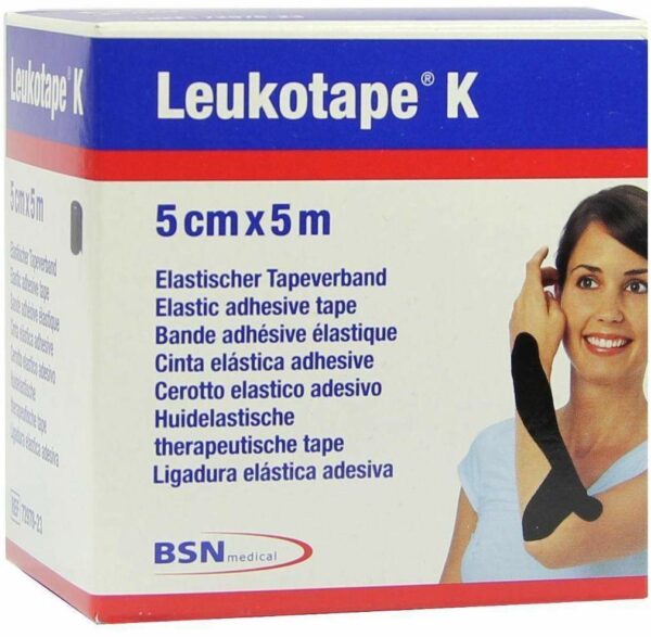 Leukotape K 5cm Schwarz