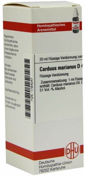 Dhu Carduus Marianus D4 20 ml Dilution