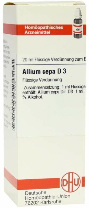 Dhu Allium Cepa D3 Dilution