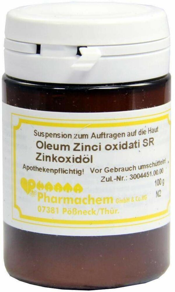 Oleum Zinci Oxidati Sr 100 G Öl