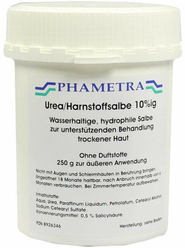 Urea Harnstoffsalbe 10% Ig 250 G Salbe