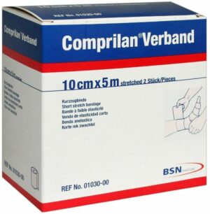 Comprilan Verband Gedehnt 5mx10cm 1030