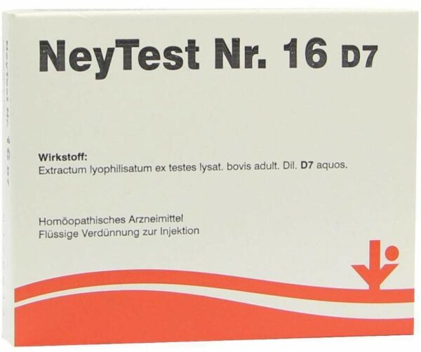 Neytest Nr.16 D 7 Ampullen 5 X 2 ml