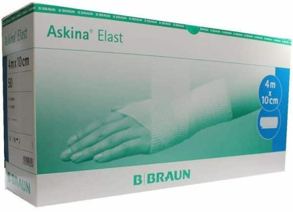 Askina Elast Binde 4 M X 10 cm Lose 50 Binden