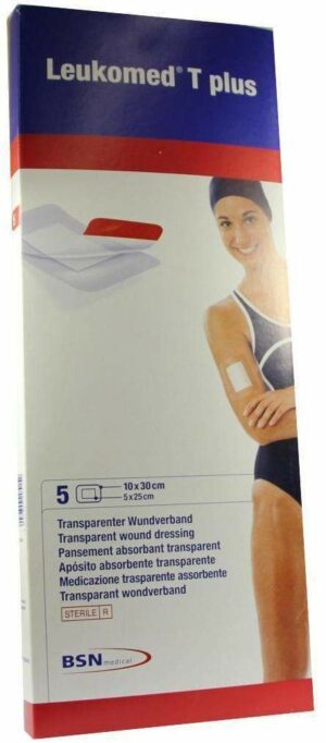 Leukomed Transparent Plus Sterile Pflaster 10x30cm