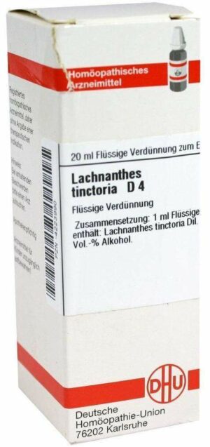 Dhu Lachnanthes Tinctoria D4 Dilution