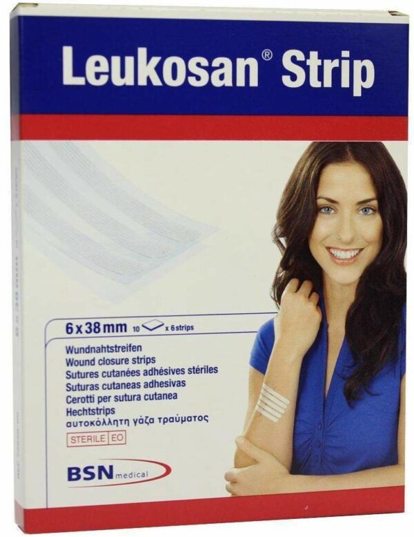 Leukosan 10 X 6 Strips 6 X 38 mm