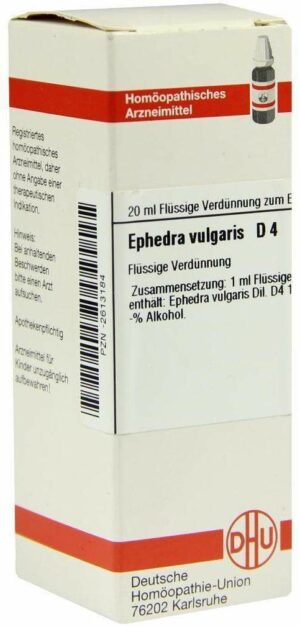 Ephedra Vulgaris D4 20 ml Dilution