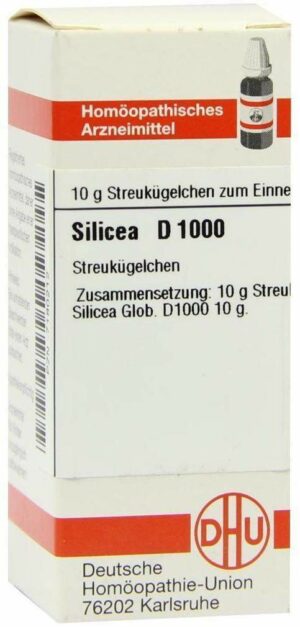 Silicea D 1000 Globuli