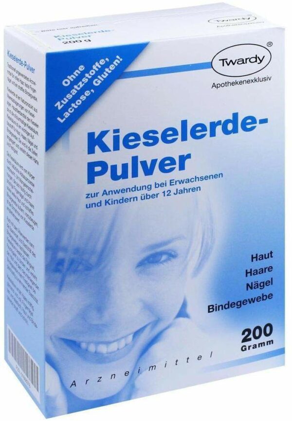 Kieselerde Pulver 200g - Gesunde Haare