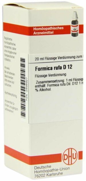 Dhu Formica Rufa D12 Dilution