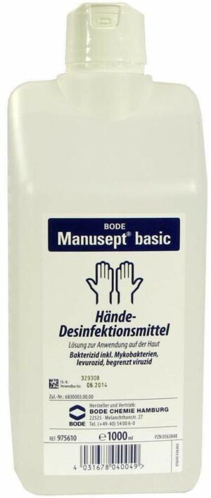 Manusept Basic Händedesinfektion 1000 ml Lösung