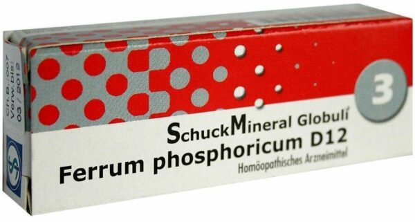 Schuckmineral Globuli 3 Ferrum Phosphoricum D12