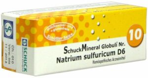 Schuckmineral Globuli 10 Natrium Sulfuri6