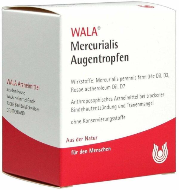 Mercurialis Augentropfen 10 X 0