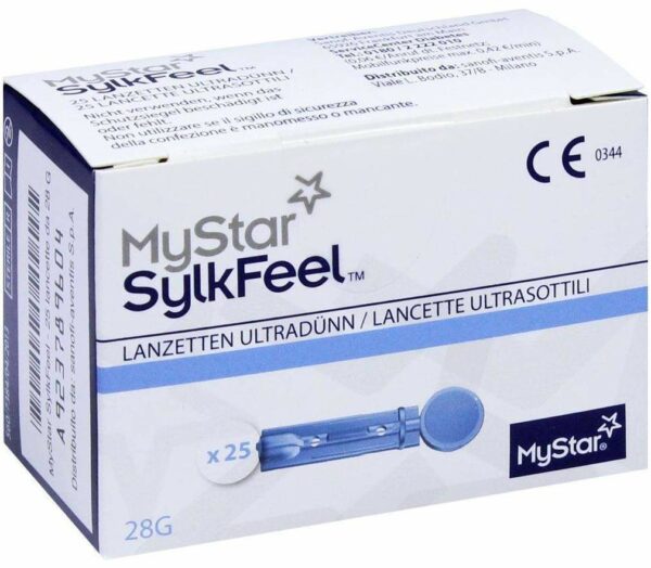 Mystar Sylkfeel Lanzetten 28 G 25 Stück