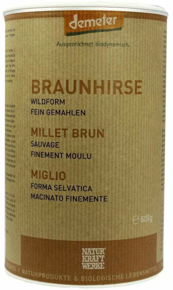 Braunhirse Bio 500 G Pulver