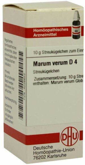 Marum Verum D4 10 G Globuli