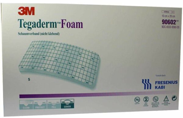 Tegaderm Foam Fk 10x20cm 90602