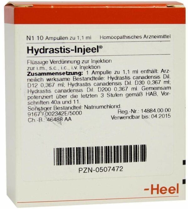 Hydrastis Injeel Ampullen