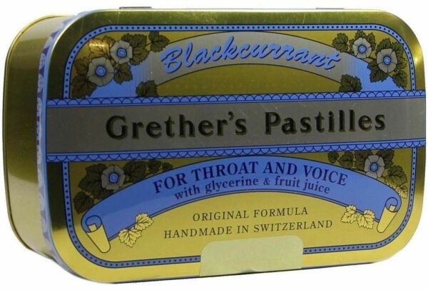 Grethers Pastilles Blackcurrant 440 G