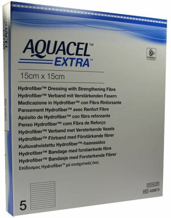 Aquacel Extra 15x15 cm Kompressen