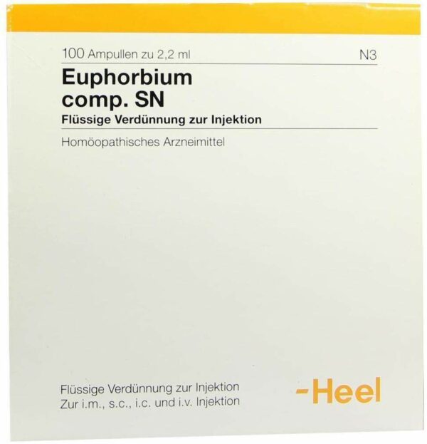 Euphorbium Comp. Sn 100 Ampullen