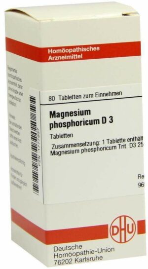 Magnesium Phosphoricum D3 Tabletten 80 Tabletten