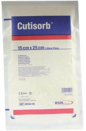 Cutisorb Saugkompressen Steril 15x25 cm