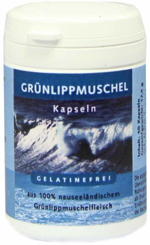 Grünlipp Muschel 50 Kapseln