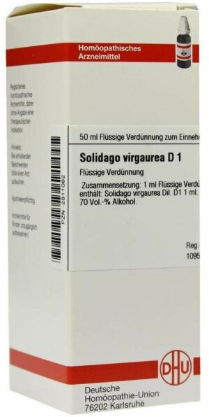 Solidago Virgaurea D1 Dilution 50 ml Dilution