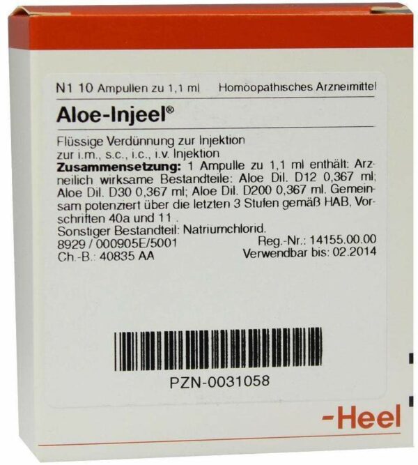 Aloe Injeel Ampullen