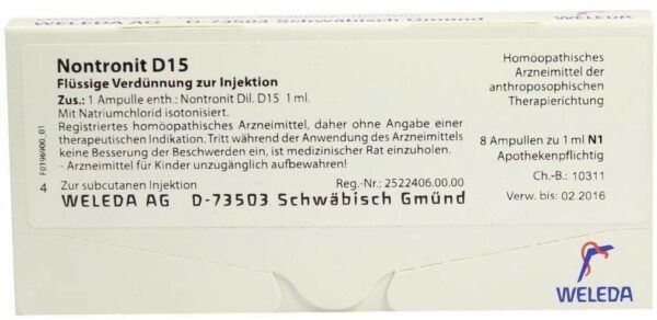 Nontronit D 15 Ampullen 8 X 1 ml